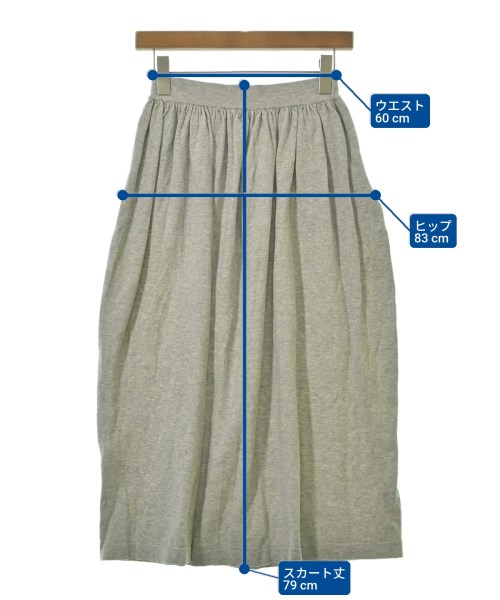 DEMYLEE（デミリー）ロング・マキシ丈スカート グレー サイズ:XS レディース/2200631197812