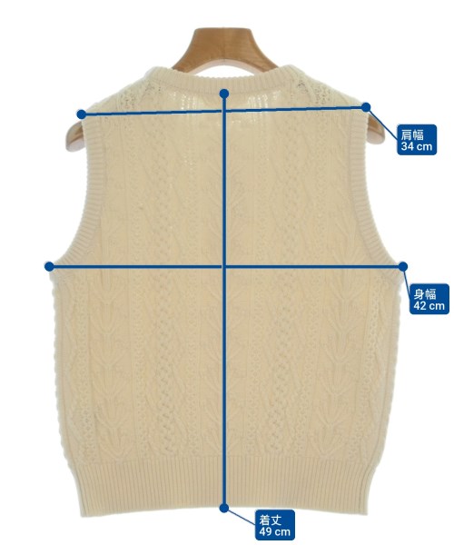 DEMYLEE（デミリー）ニット・セーター 白 サイズ:XS レディース/2200631208020