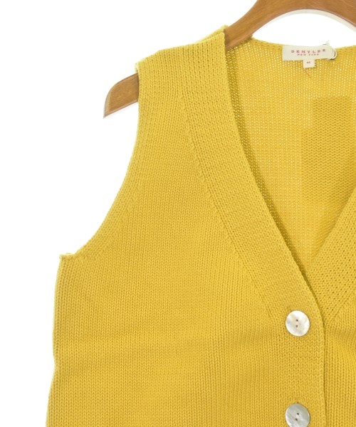 DEMYLEE（デミリー）ベスト 黄 サイズ:XS レディース/2200631211983