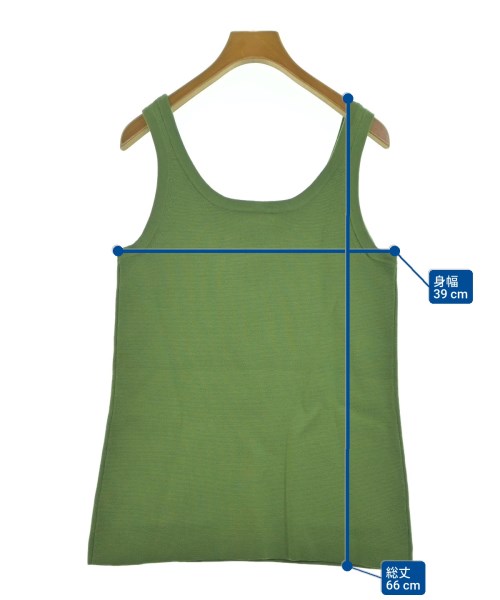 DEMYLEE（デミリー）ベスト/ノースリーブ 緑 サイズ:XS レディース/2200631213505