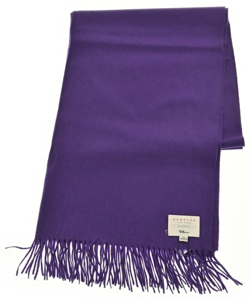 DEMYLEE(デミリー)マフラー 紫 サイズ:-/2200631223436
