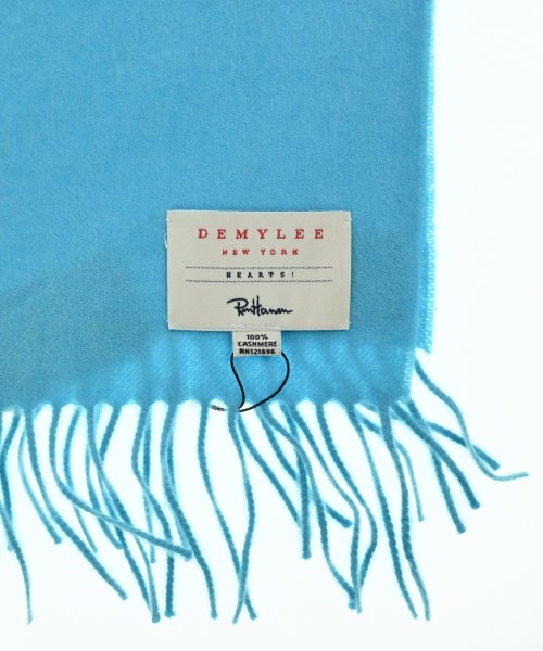 DEMYLEE（デミリー）マフラー 青 サイズ:F レディース/2200631223467
