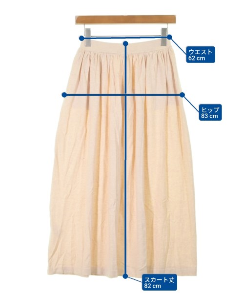DEMYLEE（デミリー）ロング・マキシ丈スカート ベージュ サイズ:S レディース/2200631227472