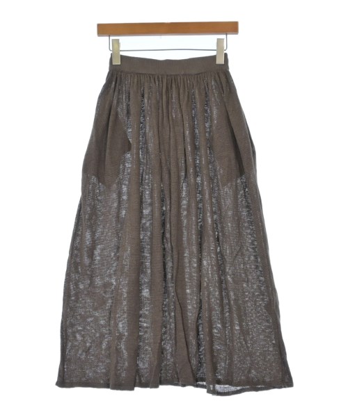 DEMYLEE(デミリー)ロング・マキシ丈スカート 茶 サイズ:XS/2200631228325