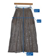 DEMYLEE（デミリー）ロング・マキシ丈スカート 茶 サイズ:XS レディース/2200631228325