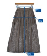 DEMYLEE（デミリー）ロング・マキシ丈スカート 茶 サイズ:XS レディース/2200631228332