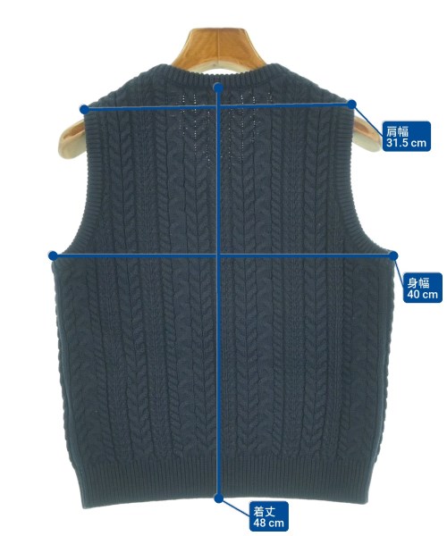 DEMYLEE（デミリー）ベスト/ノースリーブ 紺 サイズ:XS レディース/2200631230199