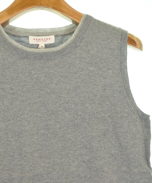 DEMYLEE（デミリー）ベスト/ノースリーブ グレー サイズ:XS レディース/2200631230236