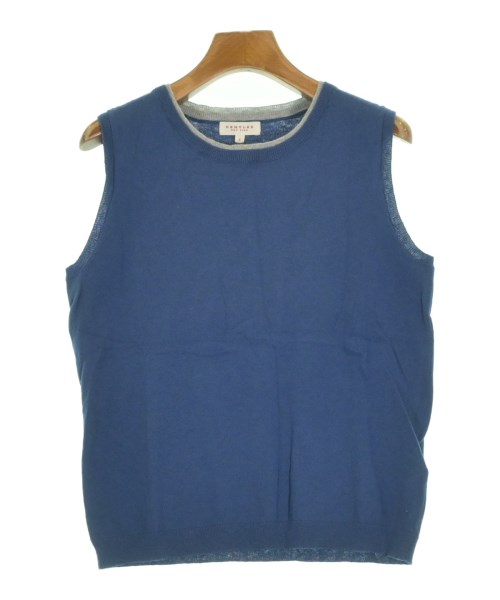 DEMYLEE(デミリー)ベスト/ノースリーブ 青 サイズ:S/2200631230250