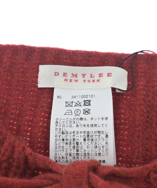 DEMYLEE（デミリー）小物類（その他） 赤 サイズ:F レディース/2200631232131