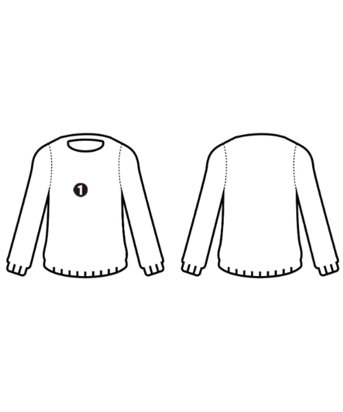 DEMYLEE（デミリー）ニット・セーター 白 サイズ:S レディース/2200607869026