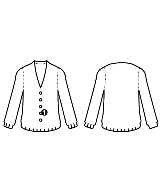 DEMYLEE（デミリー）カーディガン 紺 サイズ:XS レディース/2200668456012