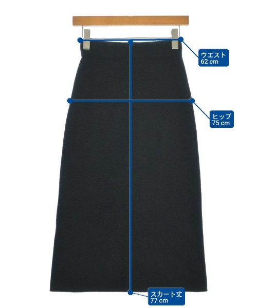 DEMYLEE（デミリー）ロング・マキシ丈スカート 黒 サイズ:XS レディース/2200670175062