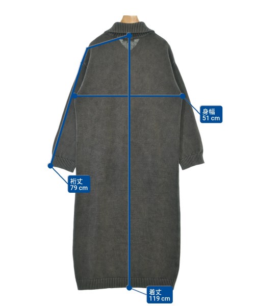 DEMYLEE（デミリー）ワンピース グレー サイズ:S レディース/2200670481149