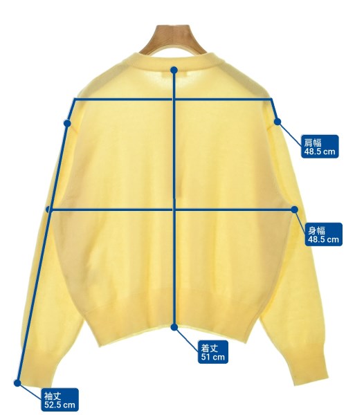 DEMYLEE（デミリー）ニット・セーター 黄 サイズ:XS レディース/2200675462136