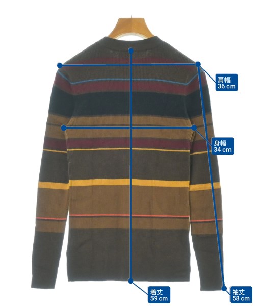 DEMYLEE（デミリー）ニット・セーター 茶 サイズ:S レディース/2200658211027