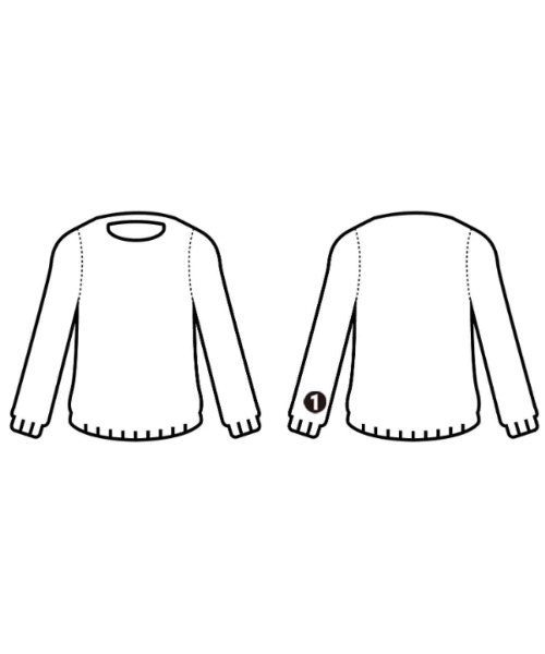 DEMYLEE（デミリー）ニット・セーター 白 サイズ:S レディース/2200658482021