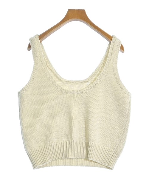 DEMYLEE（デミリー）ベスト/ノースリーブ 白 サイズ:S レディース/2200634732386