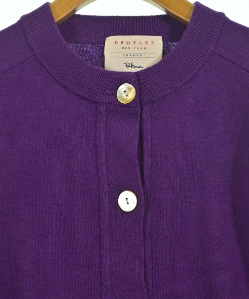 DEMYLEE（デミリー）カーディガン 紫 サイズ:XS レディース/2200637597098
