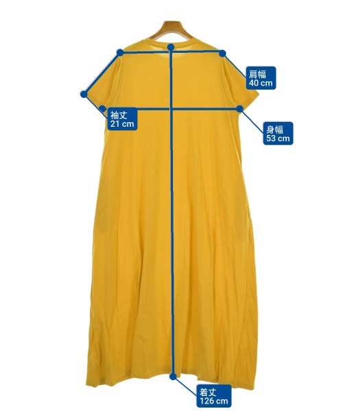 DEMYLEE（デミリー）ワンピース 黄 サイズ:S レディース/2200638724066