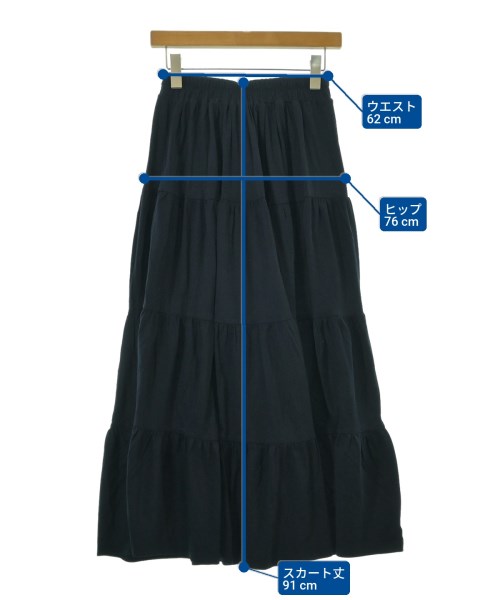 DEMYLEE（デミリー）ロング・マキシ丈スカート 紺 サイズ:XS レディース/2200638505122