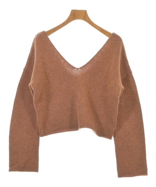 DEMYLEE(デミリー)ニット・セーター 茶 サイズ:F/2200643912052