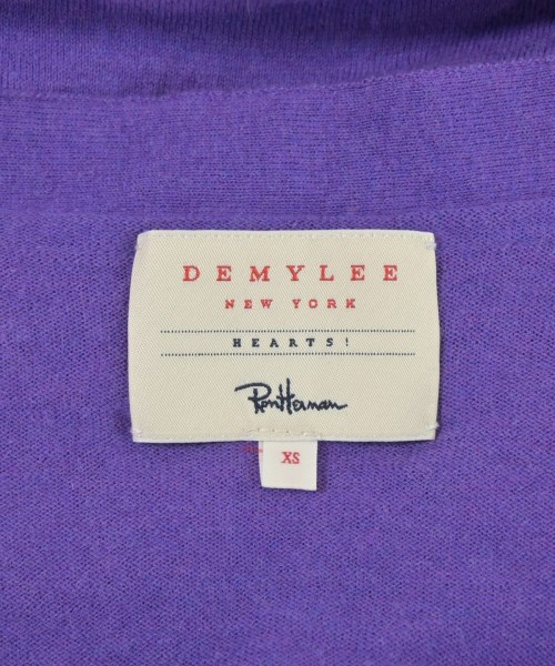 DEMYLEE（デミリー）カーディガン 紫 サイズ:XS レディース/2200669353075