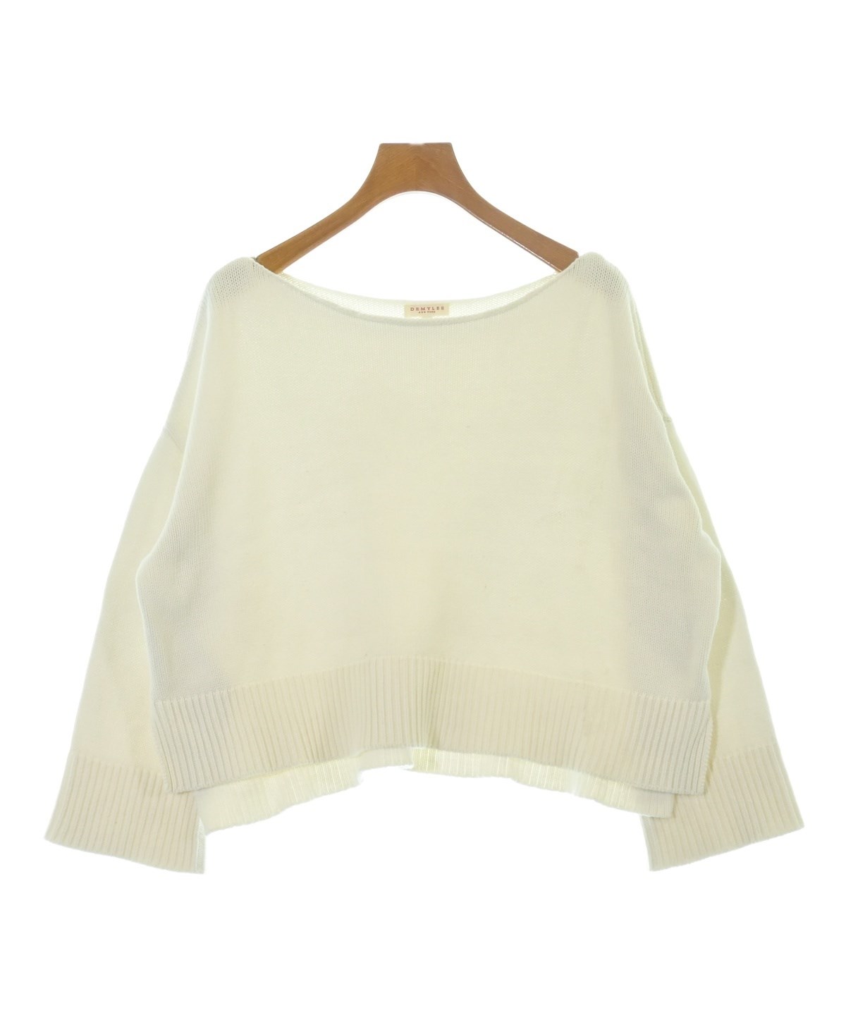 DEMYLEE(デミリー)ニット・セーター 白 サイズ:XS レディース DEMYLEE(デミリー)ニット・セーター 白 サイズ:XS レディース