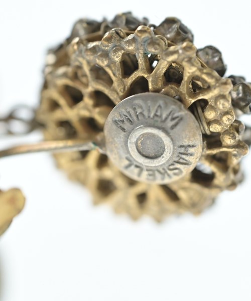 MIRIAM HASKELL（ミリアムハスケル）ピアス・イヤリング 白 サイズ:- レディース/2200637854054