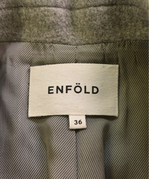 ENFOLD（エンフォルド）チェスターコート グレー サイズ:36(S位) レディース/2200404550028