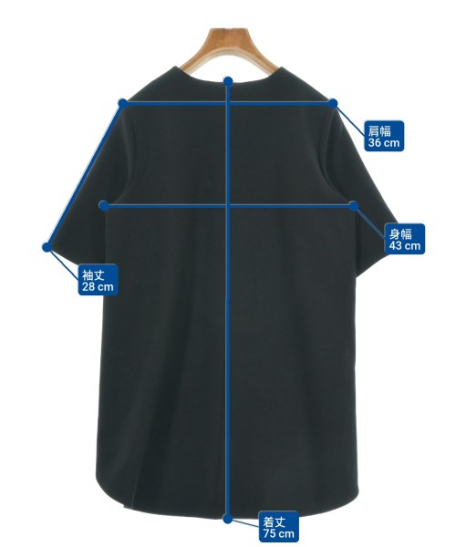 ENFOLD（エンフォルド）ブラウス 黒 サイズ:36(S位) レディース/2200634770210