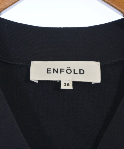 ENFOLD（エンフォルド）カーディガン 紺 サイズ:38(M位) レディース/2200634808128