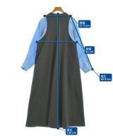 ENFOLD（エンフォルド）ワンピース グレー サイズ:36(S位) レディース/2200635139030