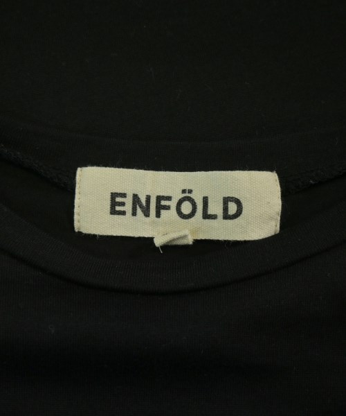 ENFOLD（エンフォルド）Tシャツ・カットソー 黒 サイズ:38(M位) レディース/2200616626108