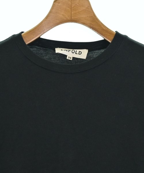 ENFOLD（エンフォルド）Tシャツ・カットソー 黒 サイズ:38(M位) レディース/2200635757067