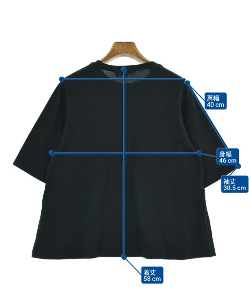 ENFOLD（エンフォルド）Tシャツ・カットソー 黒 サイズ:38(M位) レディース/2200635757067