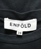 ENFOLD（エンフォルド）Tシャツ・カットソー 黒 サイズ:38(M位) レディース/2200635757067