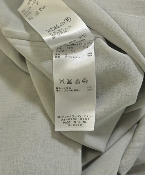 ENFOLD（エンフォルド）ワンピース グレー サイズ:36(S位) レディース/2200636173033