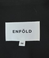 ENFOLD（エンフォルド）ノーカラージャケット 黒 サイズ:36(S位) レディース/2200636173057