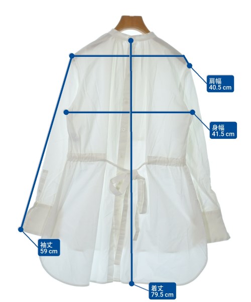 ENFOLD（エンフォルド）ブラウス 白 サイズ:38(M位) レディース/2200636235083