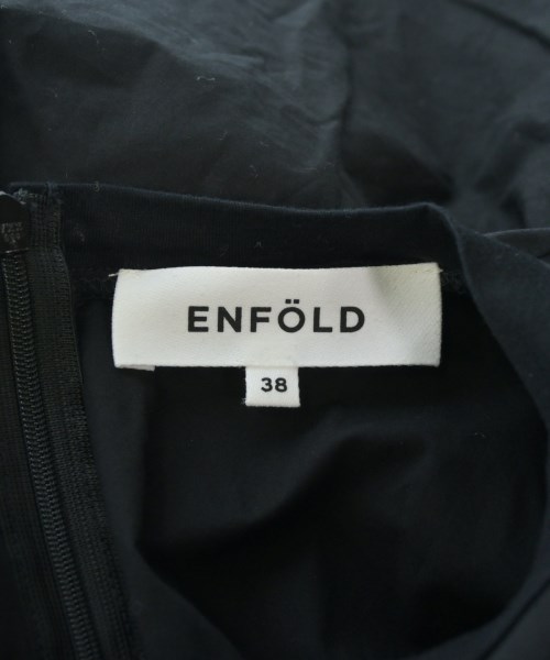 ENFOLD（エンフォルド）Tシャツ・カットソー 黒 サイズ:38(M位) レディース/2200623312056