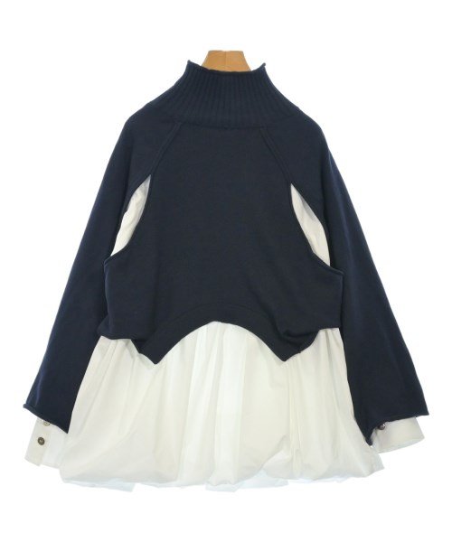 ENFOLD（エンフォルド）ブラウス 紺 サイズ:38(M位) レディース/2200623312063