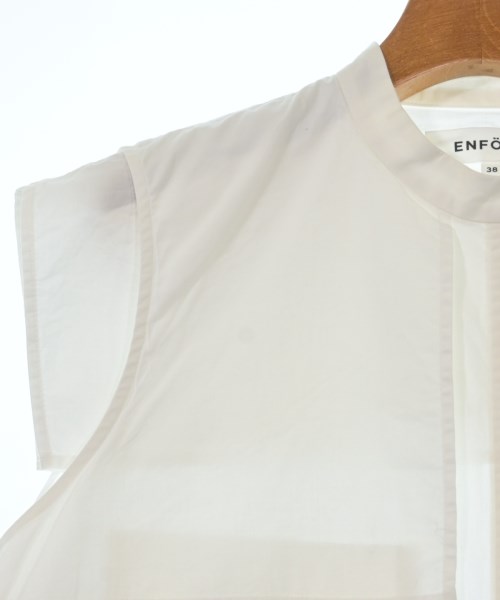 ENFOLD（エンフォルド）カジュアルシャツ 白 サイズ:38(M位) レディース/2200623312087