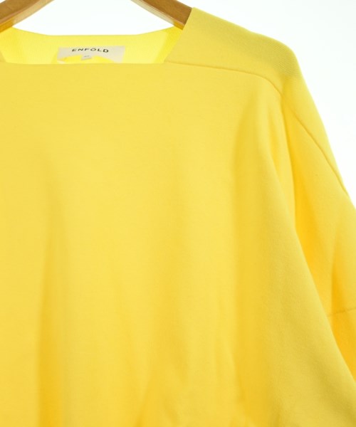 ENFOLD（エンフォルド）ニット・セーター 黄 サイズ:38(M位) レディース/2200637245012