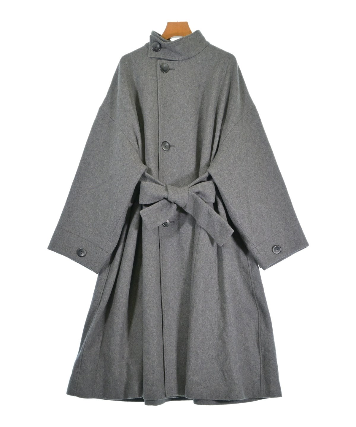 2024'秋冬Enfold エンフォルドミディアムコート38グレー ENFOLD（エンフォルド）その他 グレー サイズ:38(M位) レディース