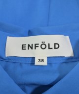 ENFOLD（エンフォルド）カジュアルシャツ 青 サイズ:38(M位) レディース/2200637109123