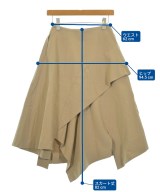 ENFOLD（エンフォルド）ロング・マキシ丈スカート ベージュ サイズ:36(S位) レディース/2200619133030