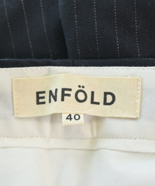 ENFOLD（エンフォルド）スラックス 紺 サイズ:40(M位) レディース/2200622621036