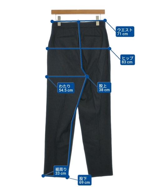 ENFOLD（エンフォルド）スラックス 紺 サイズ:40(M位) レディース/2200622621036