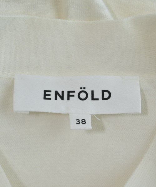 ENFOLD（エンフォルド）カーディガン 白 サイズ:38(M位) レディース/2200640170059